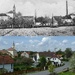 Pohled z Biliny 1926 a 2010